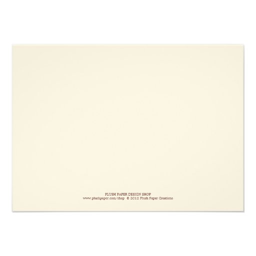 Wedding Rehearsal Dinner | Autumn Fall Theme Personalized Announcements