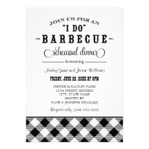 Wedding Rehearsal Dinner Invitation | Casual BBQ