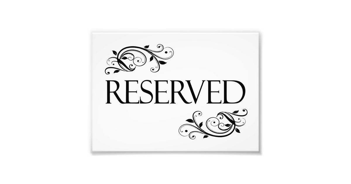 reserved table cards template wedding reserved table card photo print zazzle reserved table cards template wedding reserved table card photo print zazzle