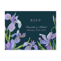 Wedding Response Card postcards