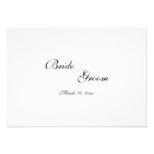 Wedding response cards template style 4 invitations
