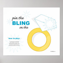 * wedding RING * bridal shower game Poster