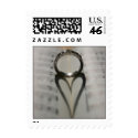 Wedding Ring Heart postage by beverlytazangel Wedding Ring Heart postage