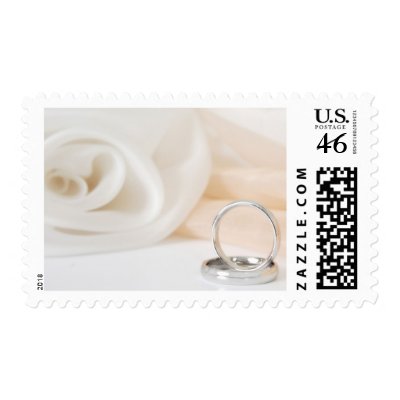 Wedding Ring Postage Stamps
