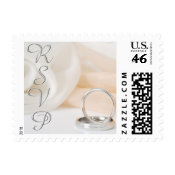 Wedding Ring RSVP stamps stamp