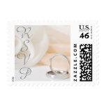 Wedding Ring RSVP stamps