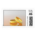 Wedding Rings (2) (Customize) postage