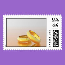 Wedding Rings (2) (Customize) postage