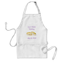 Wedding Rings Apron