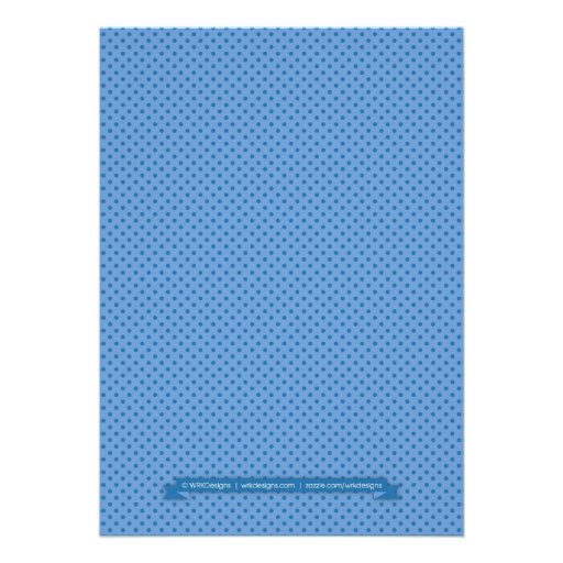 Wedding Rings Details Card in Blue