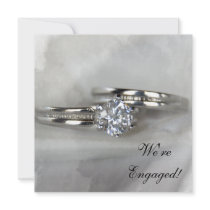 Wedding Rings Engagement Party invitations by loraseverson Wedding Rings Engagement Party invitations