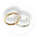Wedding Rings...Envelope Seals stickers