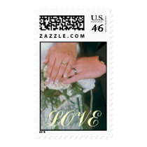 Wedding Rings Love Postage