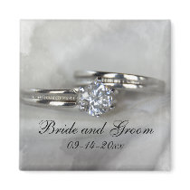 Wedding Rings magnets by loraseverson Wedding Rings magnets