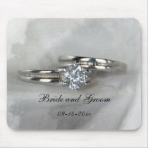 Wedding Rings mousepads by loraseverson Wedding Rings mousepads