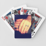 Wedding Rings: Playing Cards playing cards