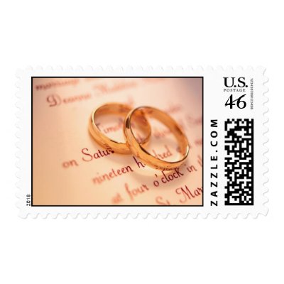wedding rings postage