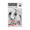 Wedding Rings Postage Stamp