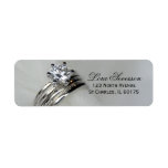 Wedding Rings Return Address Label