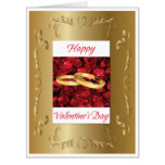 Wedding Rings Valentine's Day Card