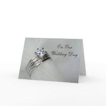 Wedding Rings Wedding Day cards