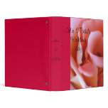 Wedding Rose in Watercolor Album binders