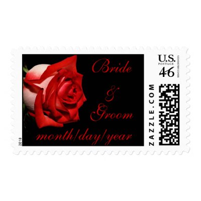 Wedding Rose postage