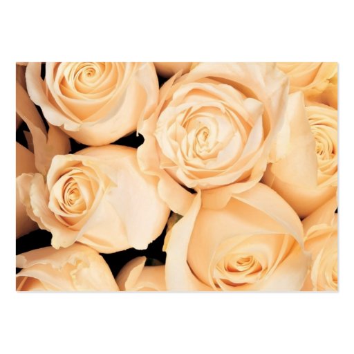 Wedding Roses notecards Business Cards