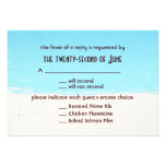 Wedding RSVP - Beach Style Custom Announcements