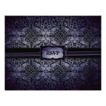 Wedding RSVP Card A2 Custom Invite