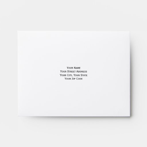 Wedding RSVP Envelopes Zazzle