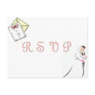 postcard - Wedding rsvp postcard