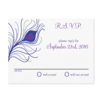 Wedding RSVP postcard