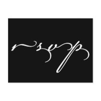 Wedding RSVP Postcard