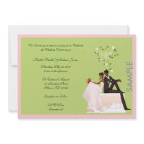 $1.50 - Wedding SAMPLE invitation. by BasheeraDesigns