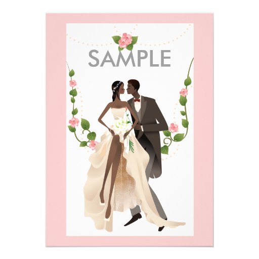 Wedding SAMPLE invitation