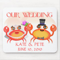 Wedding / Save The Date Announcement mousepads