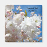Wedding Save the Date magnets Favors Blossoms