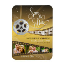 Wedding Save the Date Magnets | Movie Reel