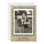 Wedding Save the Date Photo Template Personalized Announcement
