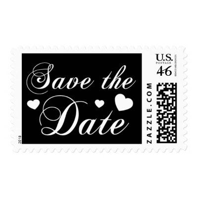 Wedding Save the Date Postage
