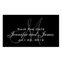 Wedding Save the Date Website Card Business Card