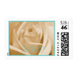 Wedding: Seafoam and Sand - postage stamps