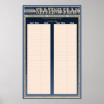 Wedding Seating Plan Poster