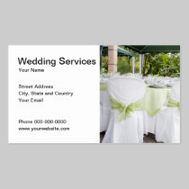 Wedding Services Business Card business cards