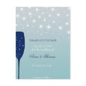 Wedding Set - Starry Event  - Save the Date card postcards