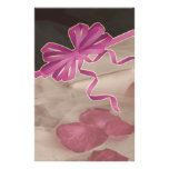 Wedding Shoes Rose Petals Set Stationery