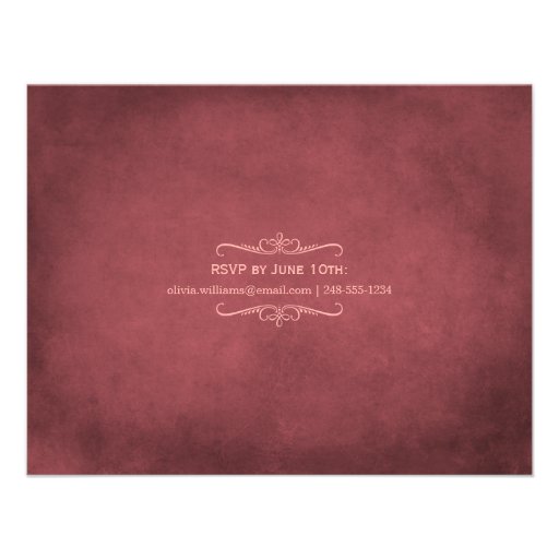 Wedding Shower Invitation | Vintage Vineyard