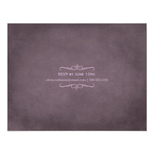 Wedding Shower Invitation | Vintage Vineyard