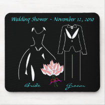 "Wedding Shower" Mousepad- Customizable